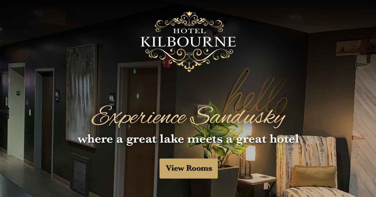 Hotel Kilbourne Boutique Hotel in downtown Sandusky Ohio